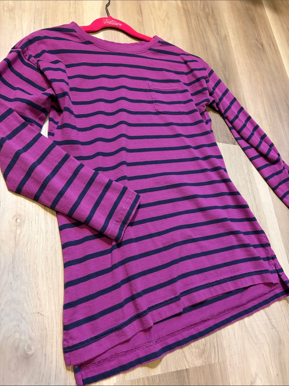 Primary long, sleeved leggings pocket Tee - size 10